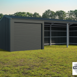 Double Shelter with Storage - Gable