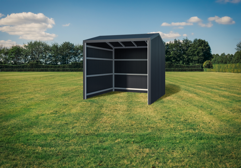 Single Horse Shelter - Gable Roof - Image 7